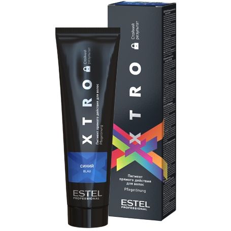 Direct action pigment for hair “BLUE” XTRO BLACK ESTEL 100 ml