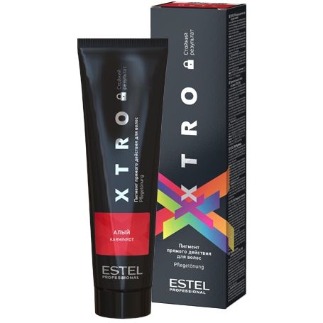 Direct action pigment for hair “SCARLET” XTRO BLACK ESTEL 100 ml