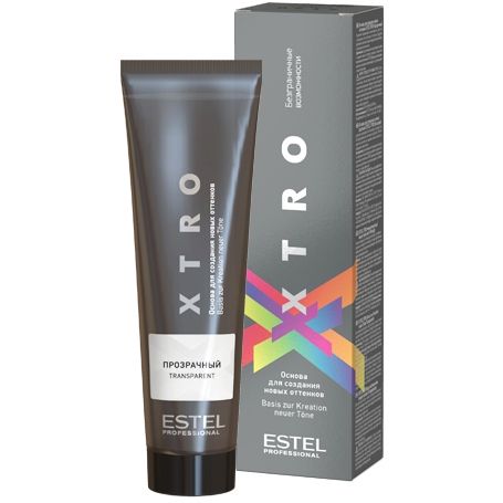 Direct action pigment for hair “TRANSPARENT” XTRO BLACK ESTEL 100 ml