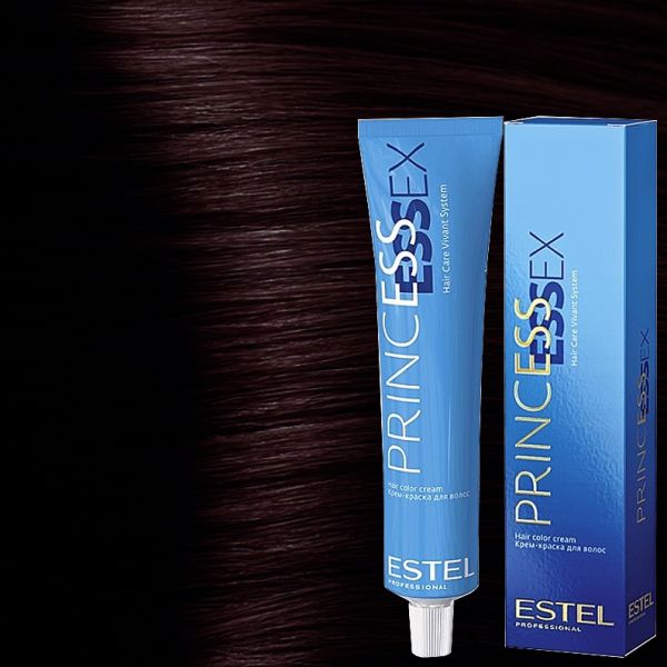 Cream hair dye 5/76 Princess ESSEX ESTEL 60 ml