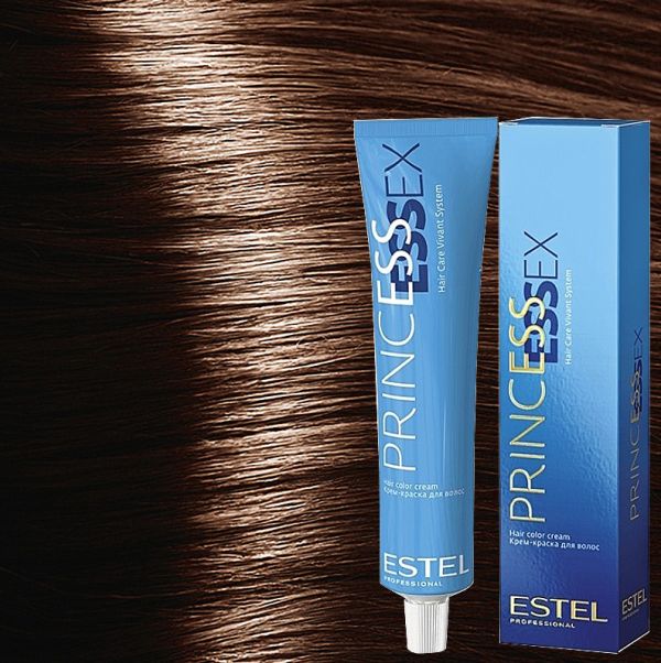 Cream hair dye 7/75 Princess ESSEX ESTEL 60 ml