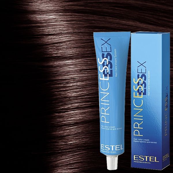 Cream hair dye 5/7 Princess ESSEX ESTEL 60 ml