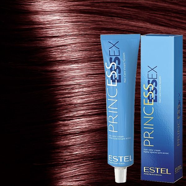 Cream hair dye 7/4 Princess ESSEX ESTEL 60 ml