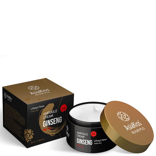 AsiaKiss Ampoule face cream GINSENG EXTRACT Ginseng Ampoule Cream 50 ml