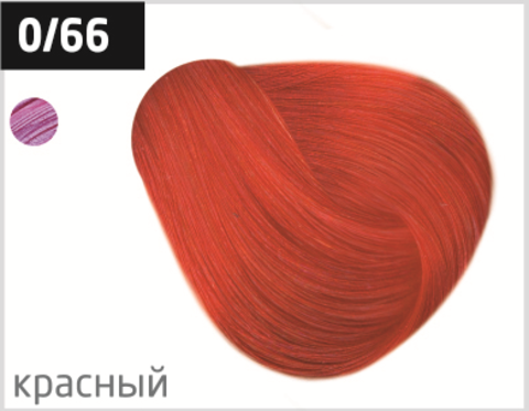 Permanent cream paint 0/66 “Red” OLLIN Performance 60 ml