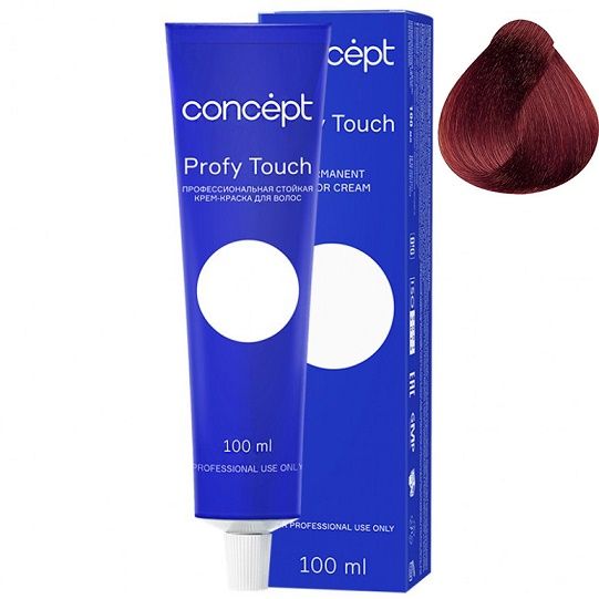 Permanent cream hair dye 8.48 copper-violet blonde Profy Touch Concept 100 ml