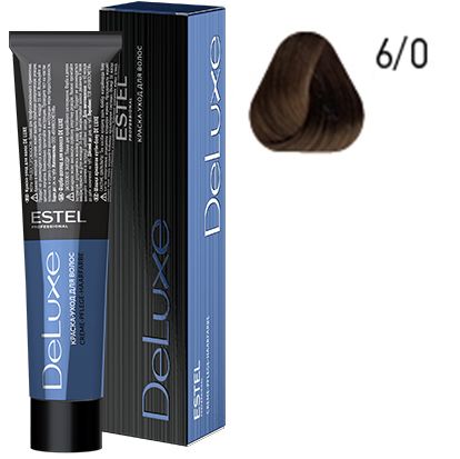 Cream hair dye 6/0 DELUXE ESTEL 60 ml