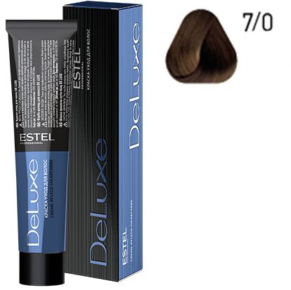 Cream hair dye 7/0 DELUXE ESTEL 60 ml