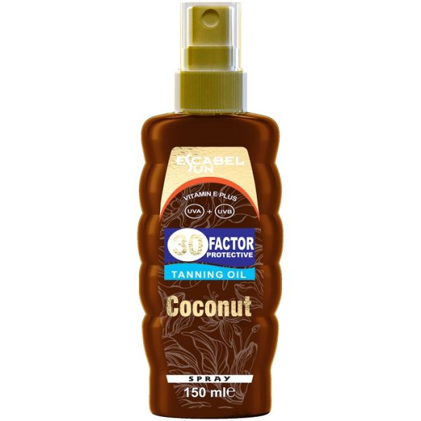 ESCABEL Face and body oil COCONUT Tanning Oil Coconut SPF 30 150 ml