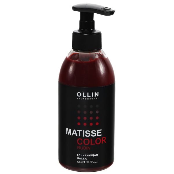 OLLIN Matisse Color Toning mask RUBY 300 ml