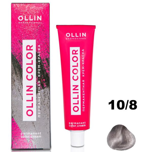 Permanent cream hair dye COLOR 10/8 OLLIN 100 ml