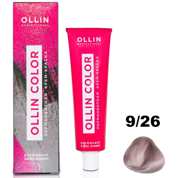 Permanent cream hair dye COLOR 9/26 OLLIN 100 ml