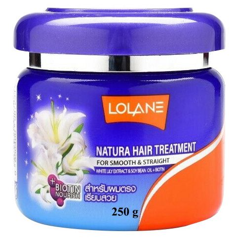 Lolane Mask for smooth and straight hair with white lily extract 250 ml