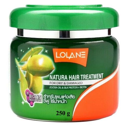 Lolane Mask for dry and damaged hair with jojoba oil and silk proteins 250 ml