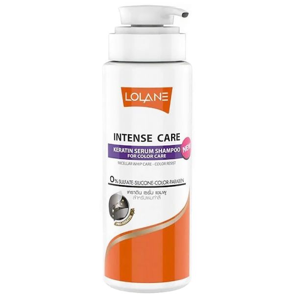 Lolane Shampoo for DYED hair with keratin 400 ml