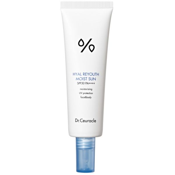 D.R. CEURACLE Sunscreen moisturizing face cream HYALURONIC ACID Hyal Reyouth Moist Sun SPF50 PA++++ 50 ml