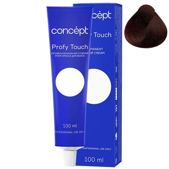 Permanent cream hair dye 6.4 copper-blond Profy Touch Concept 100 ml