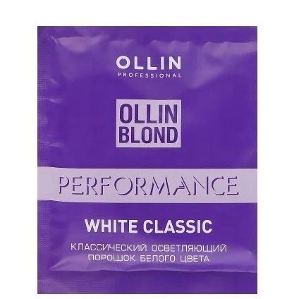 Classic white lightening powder Performance OLLIN 30g