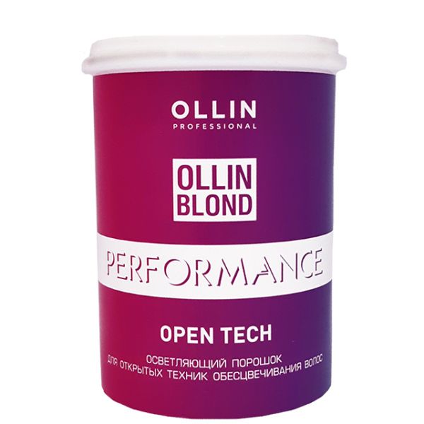 Lightening powder for open hair bleaching techniques Performance OPEN TECH OLLIN 500g