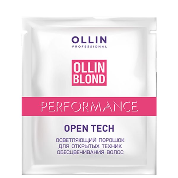 Lightening powder for open hair bleaching techniques Performance OPEN TECH OLLIN 30g