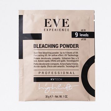 Blue bleaching powder in sachet Eve Experience Farmavita 30g