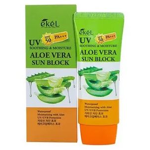 EKEL Sunscreen moisturizing cream ALOE VERA SPF 50/PA+++ 70 ml 28132