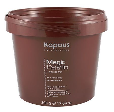 Bleaching powder with keratin for hair “Non Ammonia” Kapous 500 g
