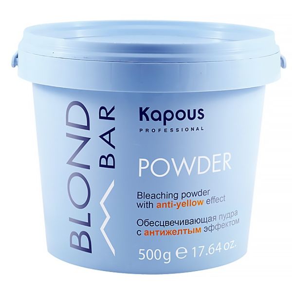 Bleaching powder with anti-yellow effect “Blond Bar” Kapous 500 g