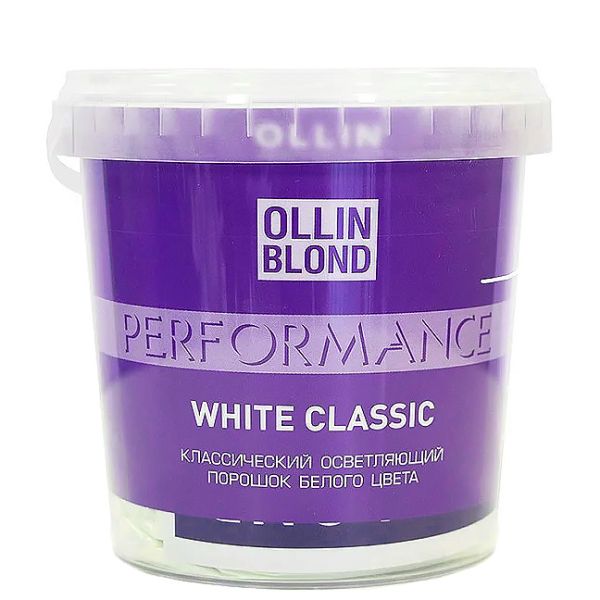 Classic white lightening powder Performance OLLIN 500 g