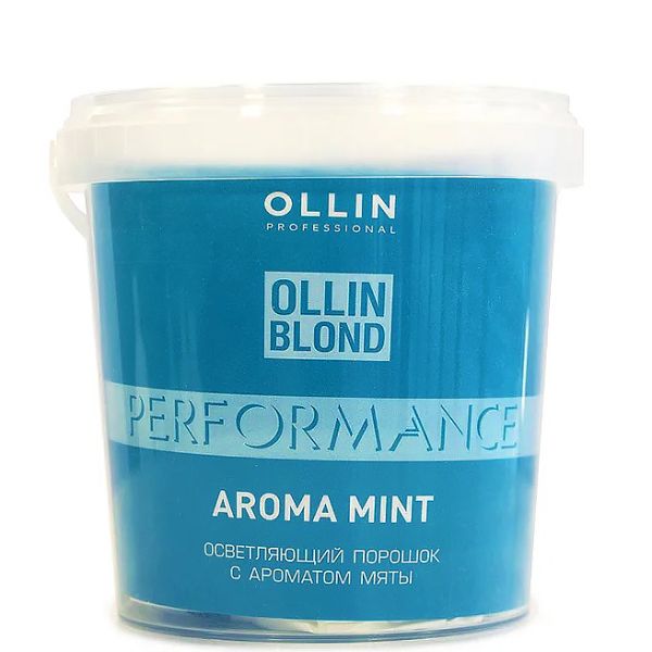 White lightening powder with mint flavor Performance OLLIN 500 g